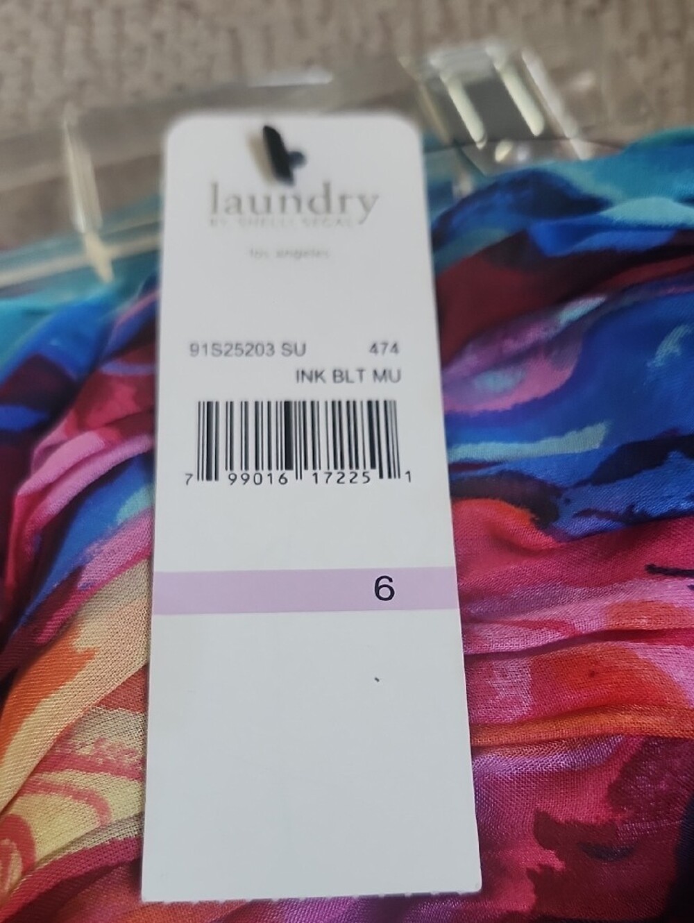 Laundry 100% Silk By Shelli Segal Strapless Multicolor Watercolor Maxi Dress - Picture 2 of 4